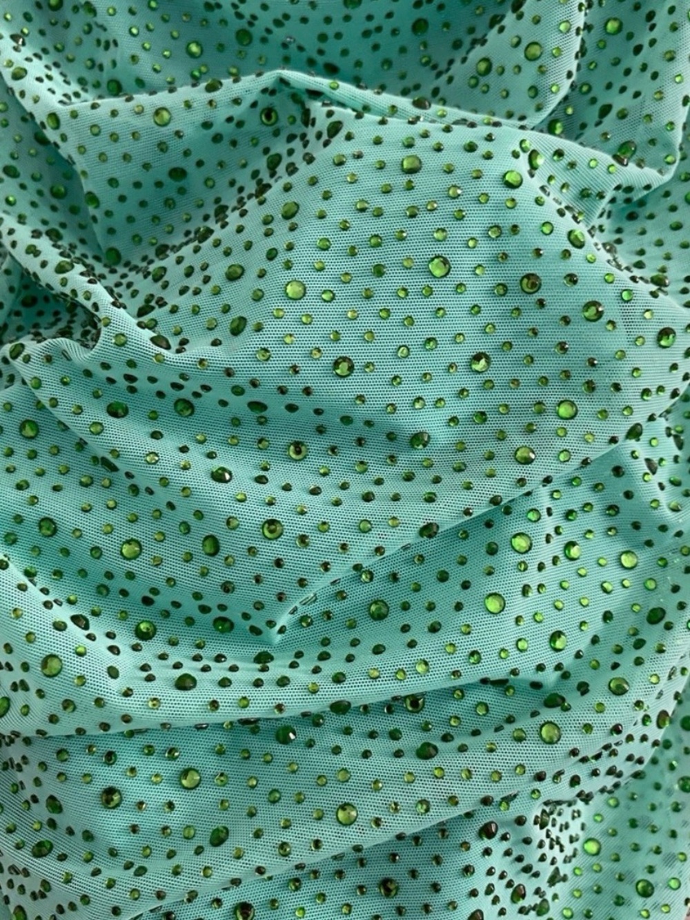 Oh Polly Mint Green Dress with Halter Detail - Picture 5 of 6
